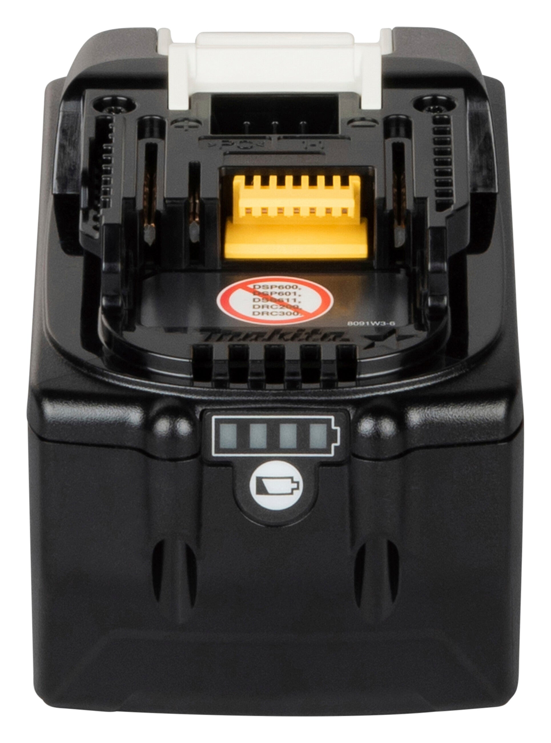 Makita 18V, 9,0Ah, Werkzeugakku, BL1890, 1915H4-0 Schiebeakku mit LED Ladestandanzeige