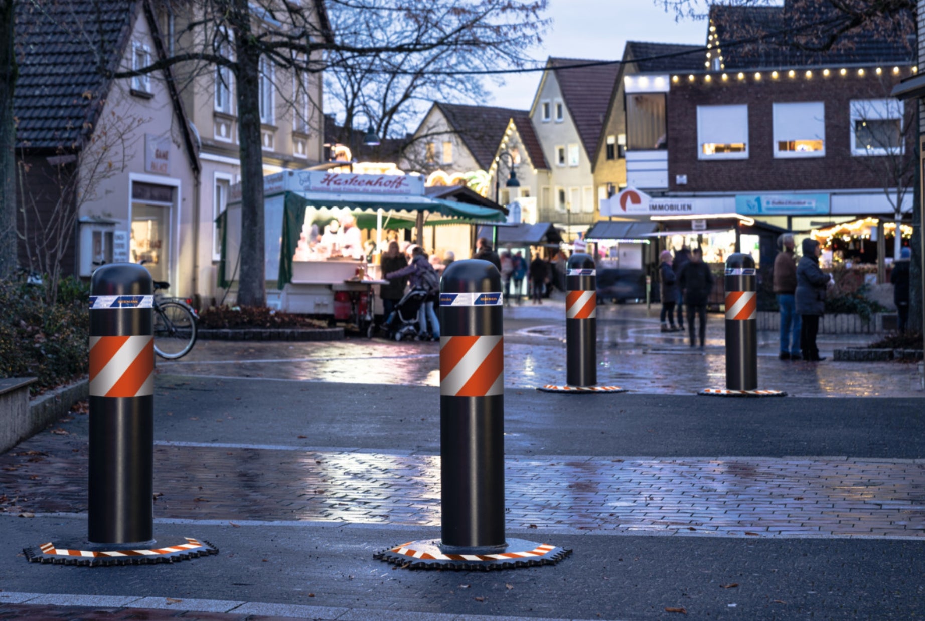 Hörmann OktaBlock Mobile Fahrzeugsperre