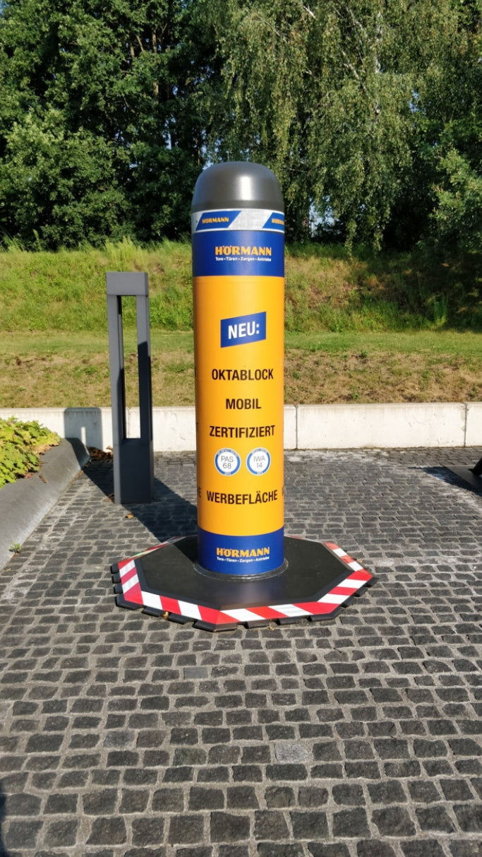 Mobile Fahrzeugsperre OktaBlock TR