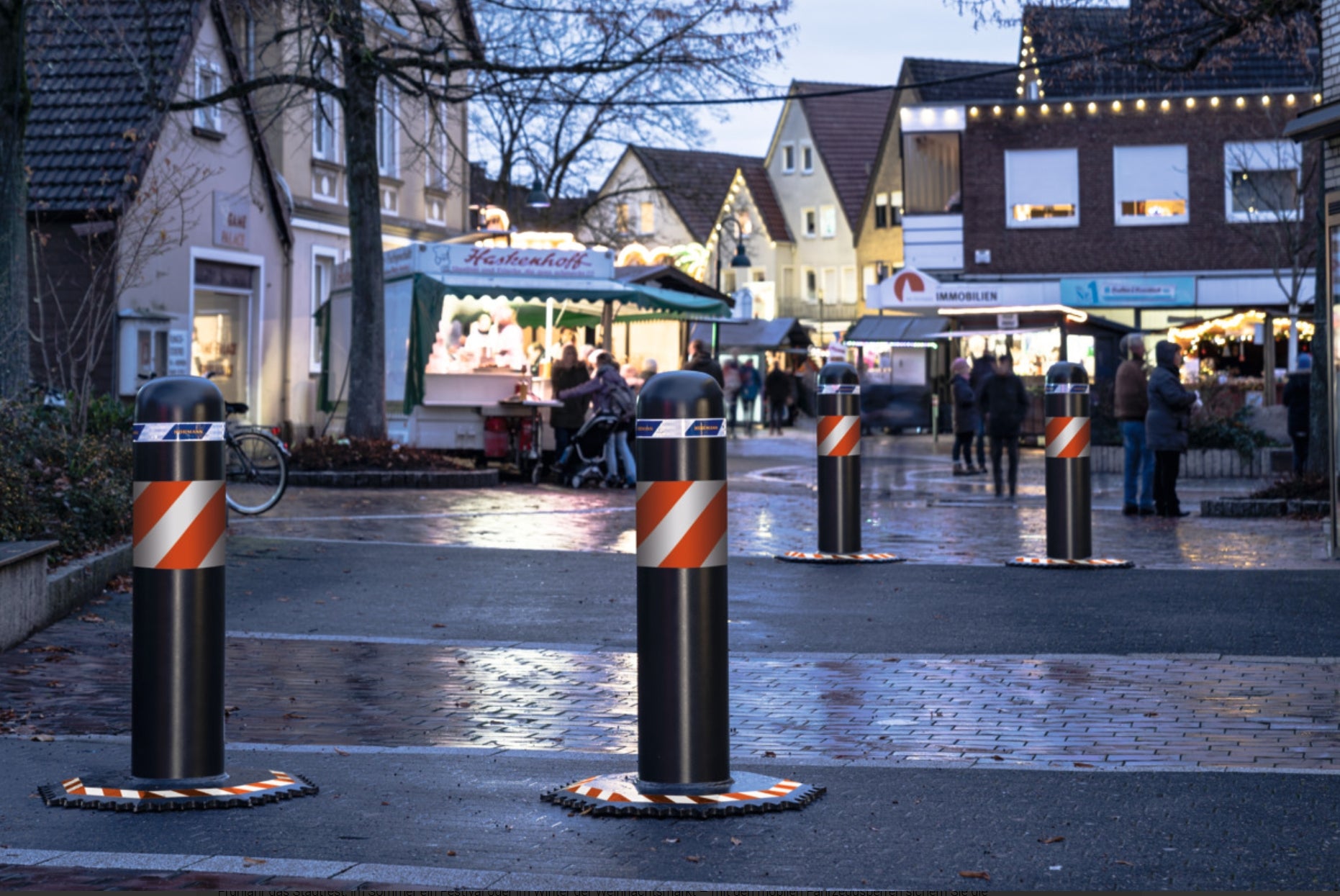 Mobile Fahrzeugsperre OktaBlock TR