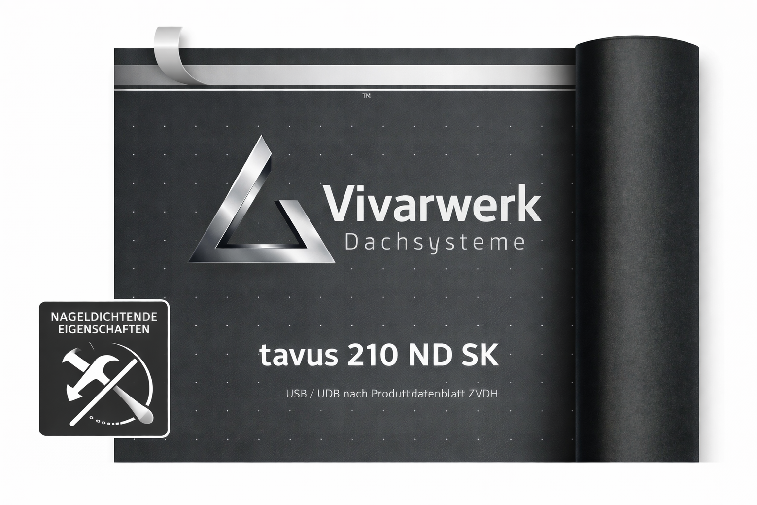 Vivarwerk Unterdeck- Unterspannbahnen für Dacheindeckungen und Wände Tavus 210 ND SK