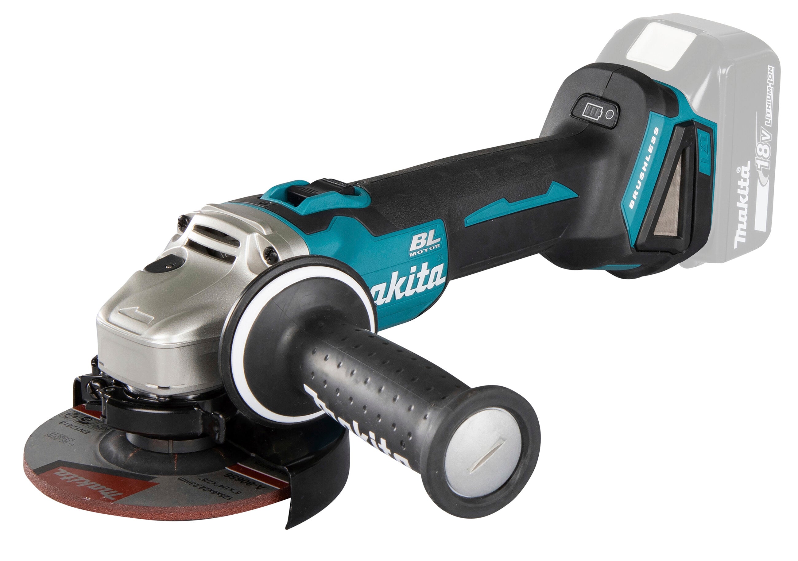 Makita Akku-Winkelschleifer DGA504Z 125mm, 18V ohne Akku & Ladegerät