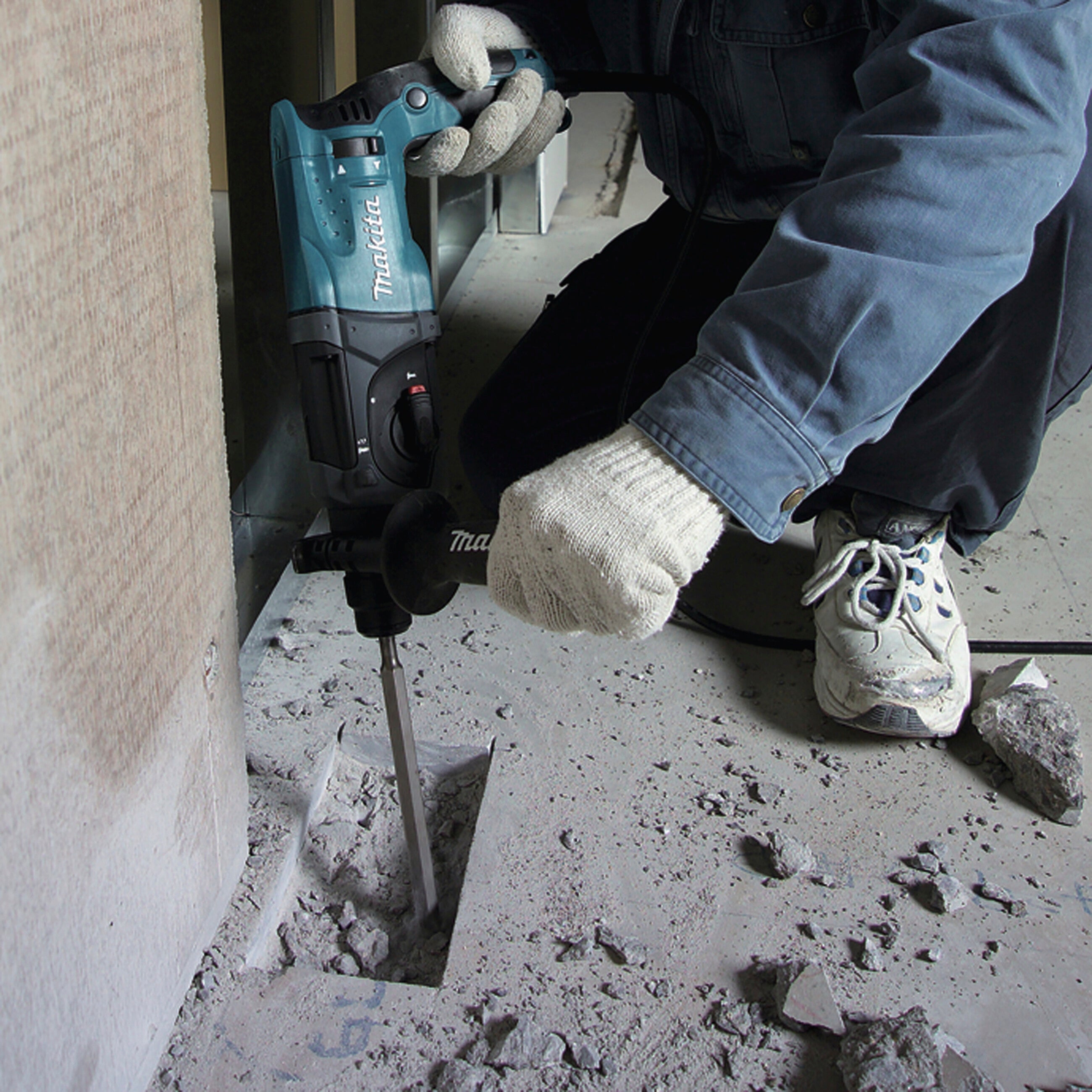 Makita Bohrhammer Bohren/Meißeln HR2470, SDS+, 24 mm